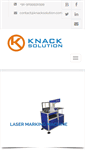 Mobile Screenshot of knacksolution.com